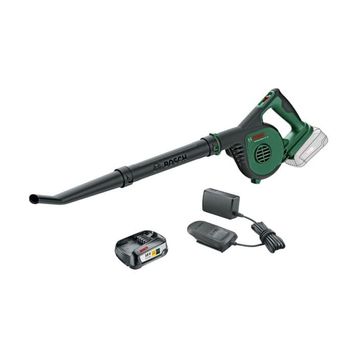 Bosch Home and Garden Cordless Leaf Blower 18V with 1 x 2.5Ah battery and charger