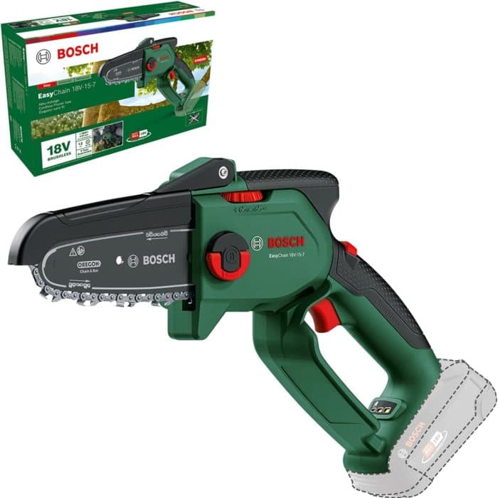 Bosch Home and Garden Cordless Pruning Saw 18V 15cm EasyChain 18V-15-7