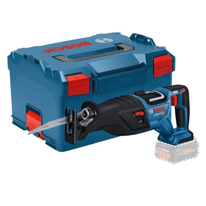 Bosch GSA 18V-28 Professional Cordless Brushless Reciprocating Saw BITURBO With L-Boxx