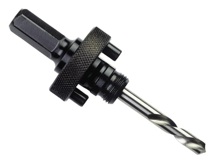 Bahco BAH11152QC Quick-Change Arbor 7/16in Fits 32–210mm Holesaws, Fast Tool-Free Change