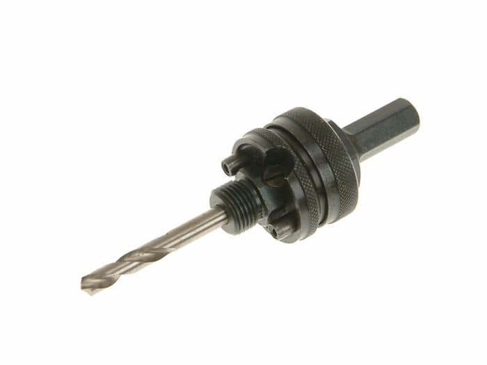 Bahco BAH38349100Q Arbor – 3/8in Shank for 32–152mm Holesaws, High-Quality Pilot Drill Bit