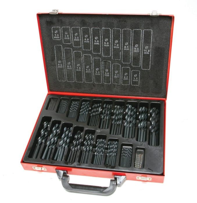 Hilka 170 pce HSS Drill Bit Set