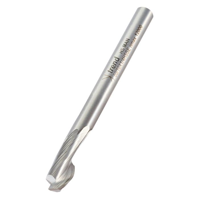 TREND Helical plunge cutter 10mm diameter