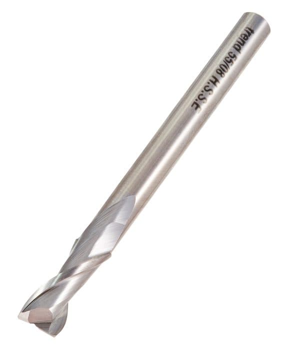 TREND Spiral up-cut cutter 8mm diameter