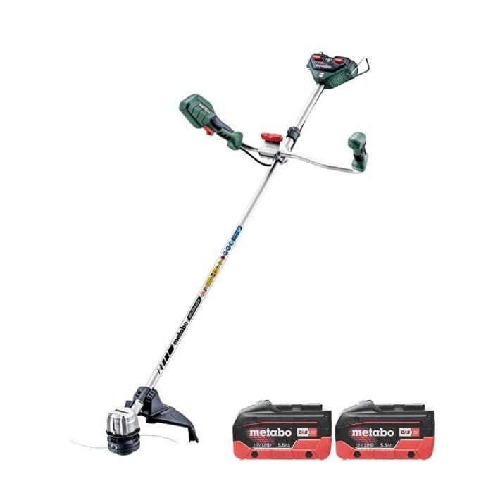 Metabo FSB 36-18 LTX BL 40 36V Cordless Brushless Brush Cutter With 2 x 5.5Ah Batteries