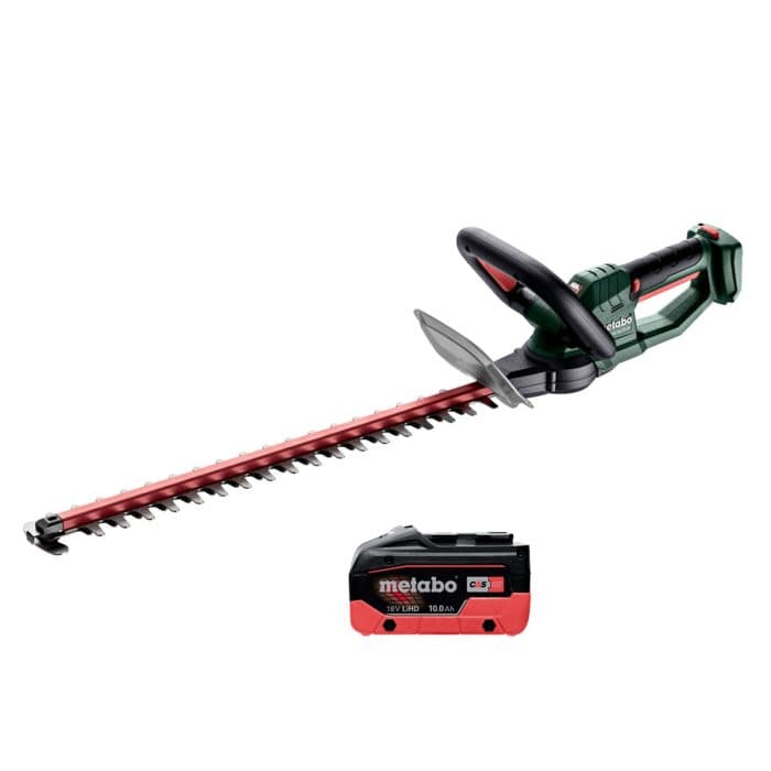 Metabo HS 18 LTX 55 18V Cordless Hedge Trimmer With 1 x 10Ah Battery
