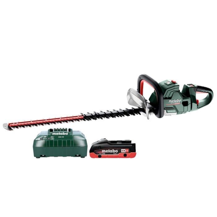 Metabo HS 18 LTX BL 75 18V Cordless Brushless 750mm Hedge Trimmer With 1 x 4.0h Battery & Charger