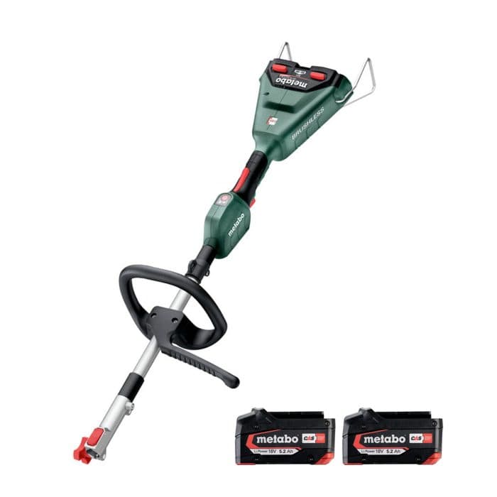Metabo MA 36-18 LTX BL Q 18V / 36V Cordless Brushless Split Shaft Multi Tool With 2 x 5.2Ah Batteries