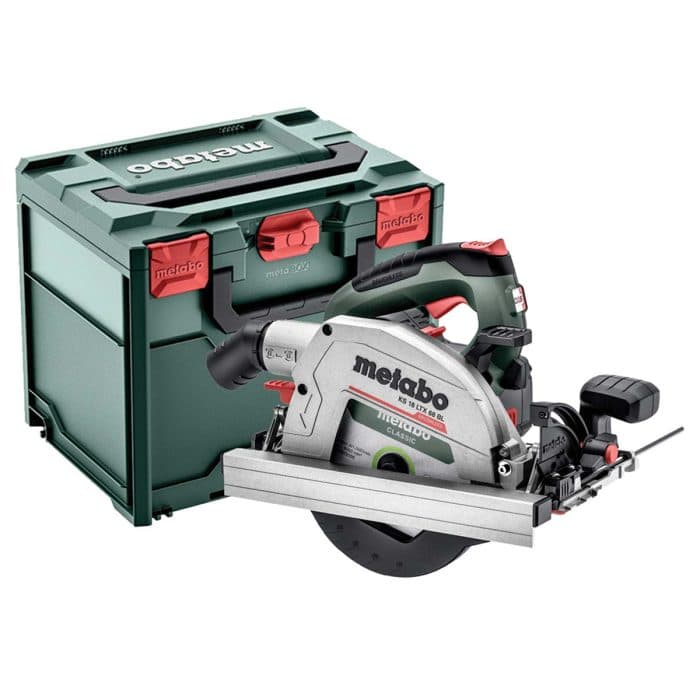 Metabo Circular Saw Cordless 18V 165mm Brushless KS 18 LTX 66 BL, CAS Compatibility With metaBOX 340