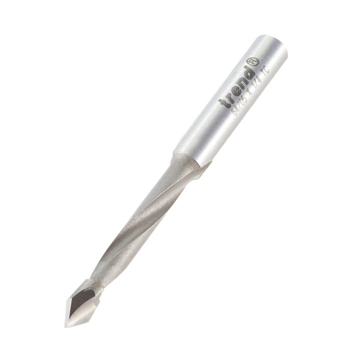 TREND Through hole drill 5mm dia x 37mm flute