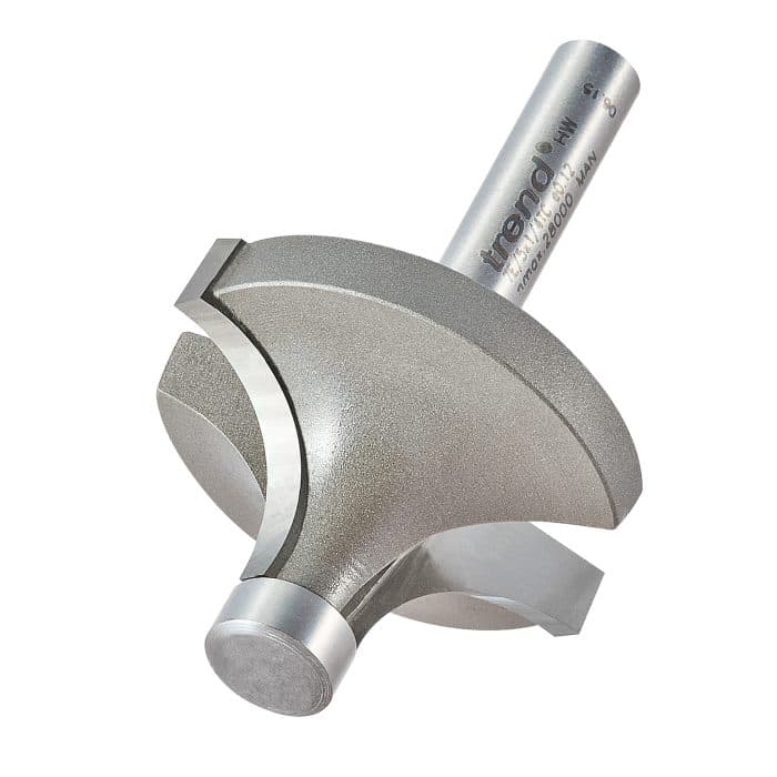 TREND Pin guided round over cutter