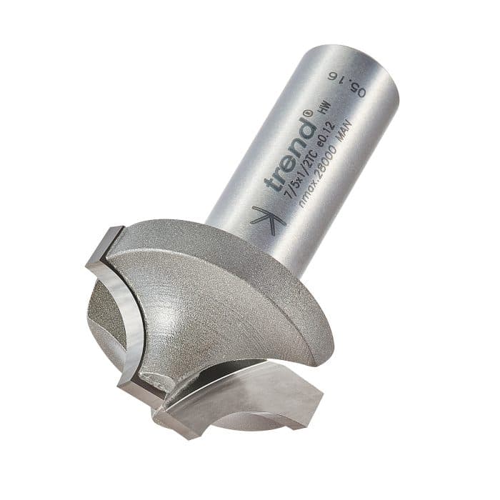 TREND Ovolo round over cutter 10mm radius