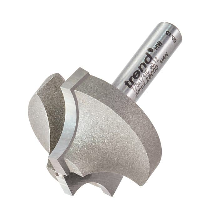 TREND Ovolo rounding over cutter 10mm radius