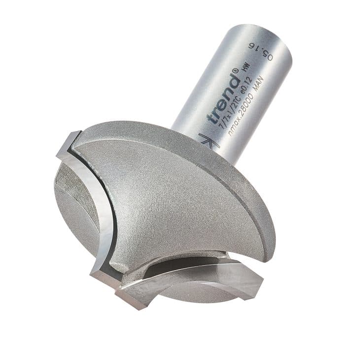 TREND Ovolo rounding over cutter 15mm radius
