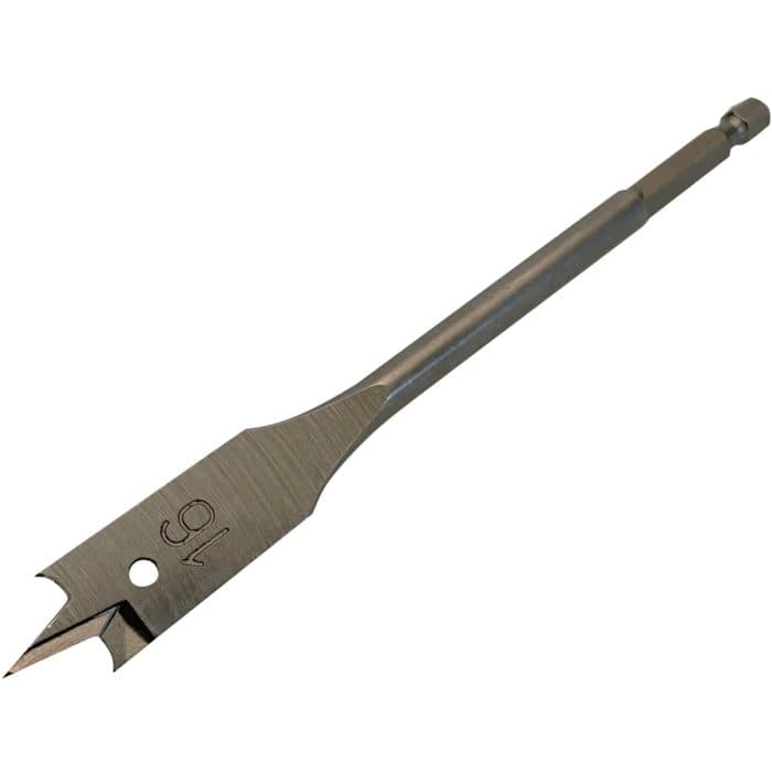Bahco BAH962916 Flat Spade Bit – 16mm Wood Drill Bit for Fast, Clean Boring