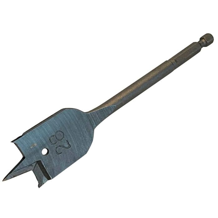 Bahco BAH962928 Flat Spade Bit – 28mm Wood Drill Bit for Fast, Clean Boring