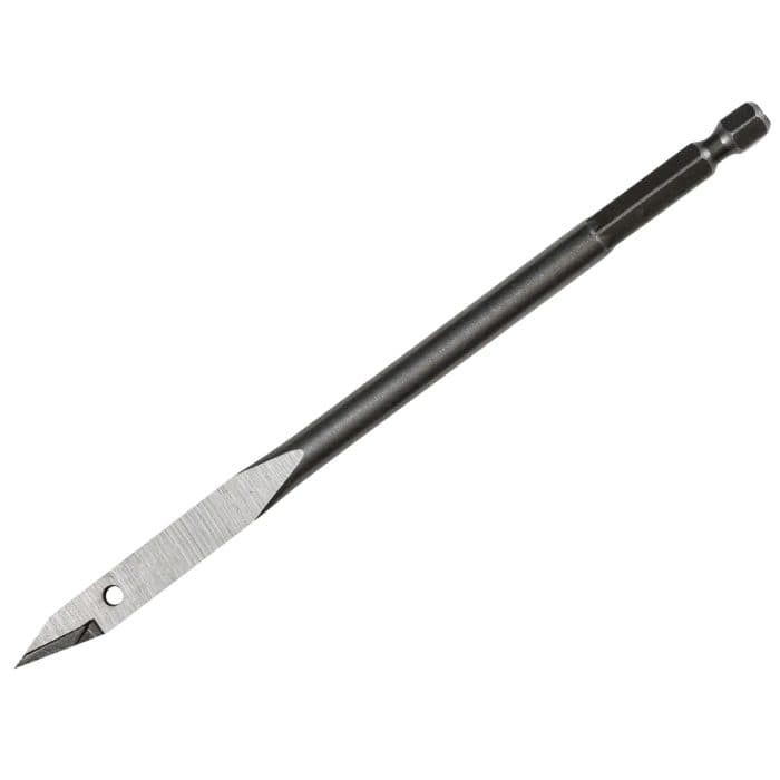 Bahco BAH96298 Flat Spade Bit – 8mm Wood Drill Bit for Fast, Clean Boring