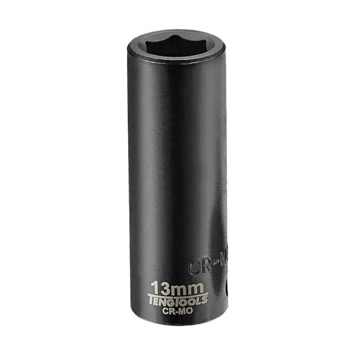 Teng Tools 3/8" Deep Impact Socket ANSI Metric 8mm