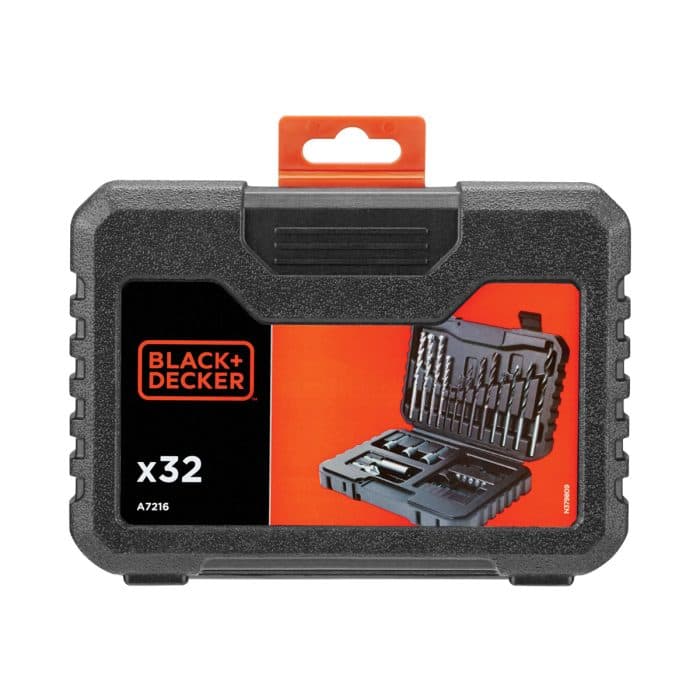 Black & Decker B/DA7216 Drilling and Screw Driving Set 32-Piece