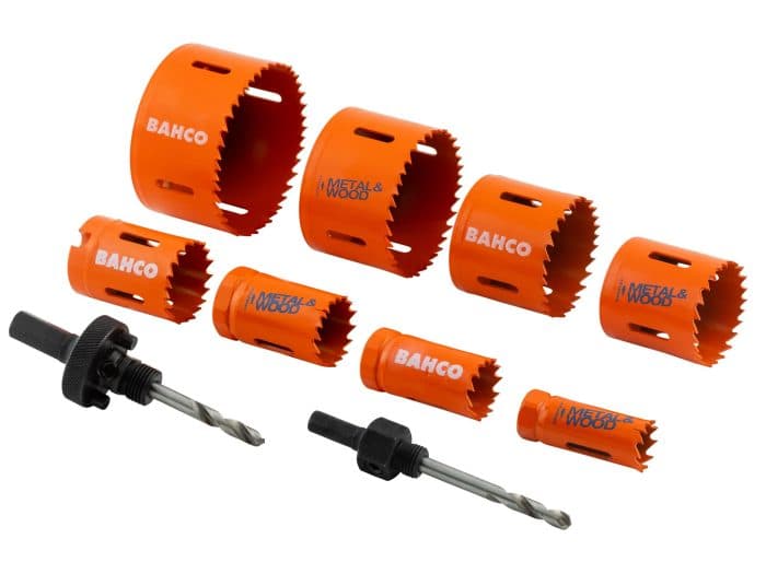 Bahco BAH383482EL Electrician Bi-Metal Holesaw Set, 10 Piece