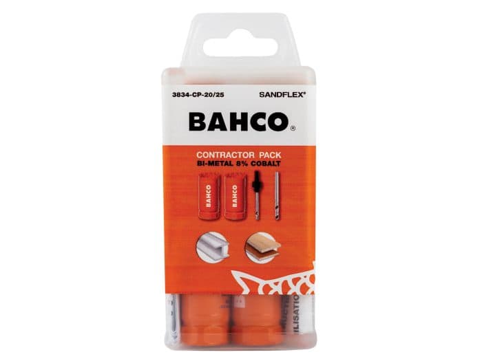 Bahco BAHHSSET2025 Contractor Bi-Metal Holesaw Set, 11 Piece