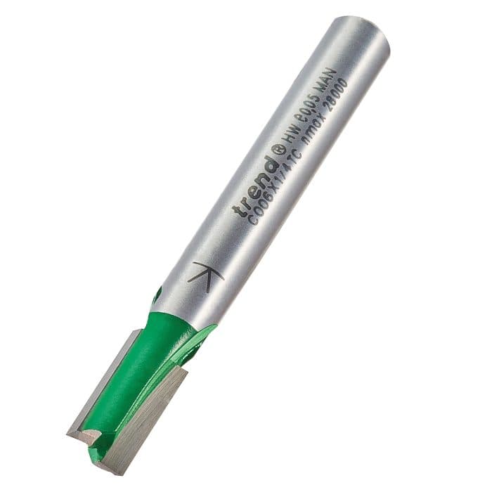 TREND Two Flute Cutter 6.3mm diameter
