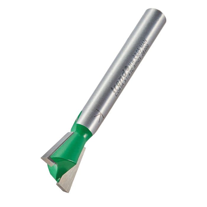 TREND Dovetail cutter angle=104 degrees 12.7mm diameter