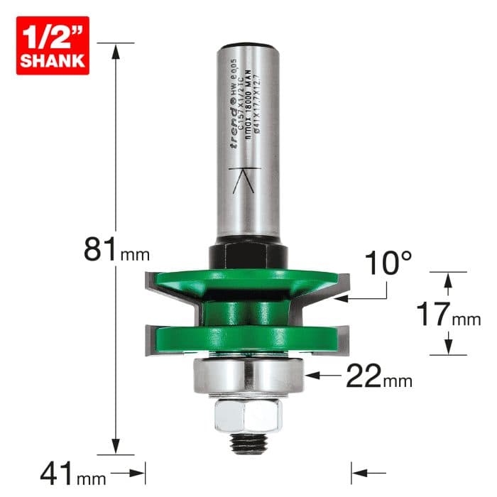 TREND Profile scriber raised bevel