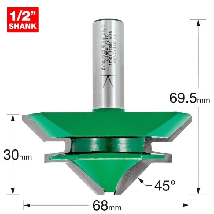 TREND Mitre lock large 15mm to 25mm