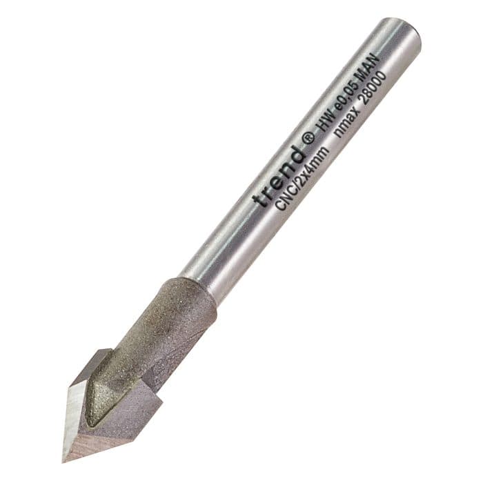 TREND 60 deg v groove 6.3mm wood 4635V060