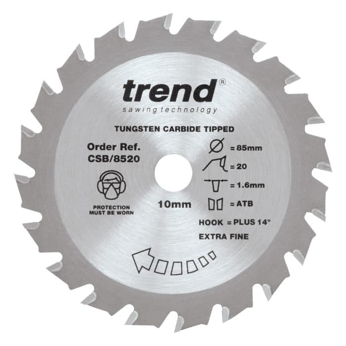TREND Craft saw blade 85x 20 teeth x 10