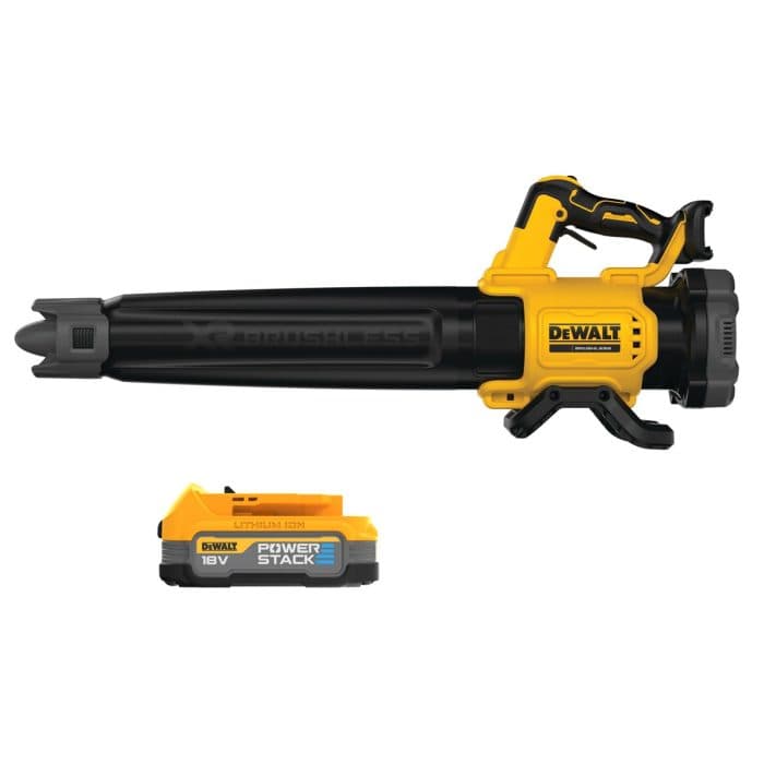 Dewalt DCMBL562 18V XR Cordless Brushless Axial Leaf Blower With 1 x 1.7Ah Powerstack Battery