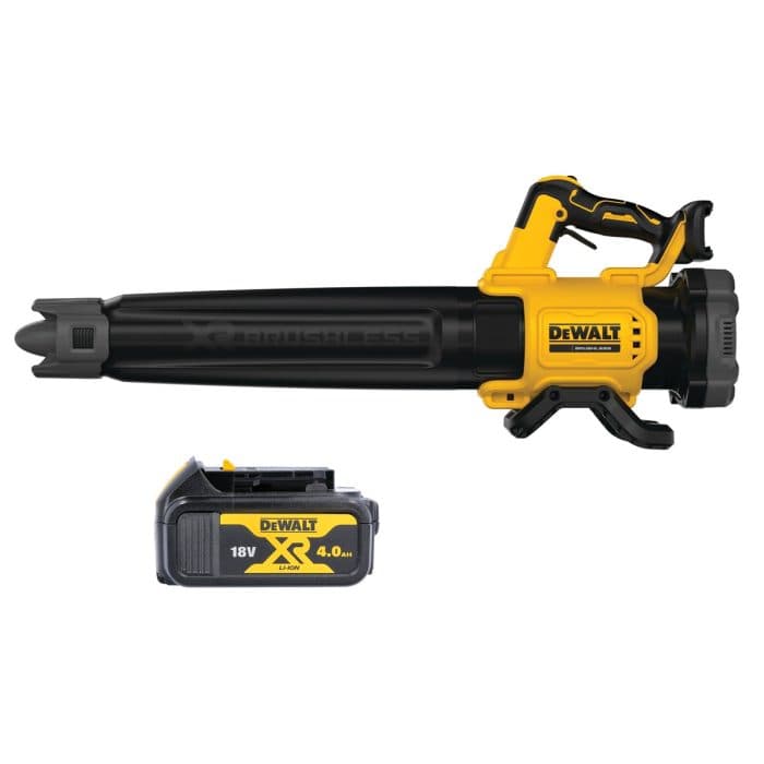 Dewalt DCMBL562 18V XR Cordless Brushless Axial Leaf Blower With 1 x 4Ah Battery