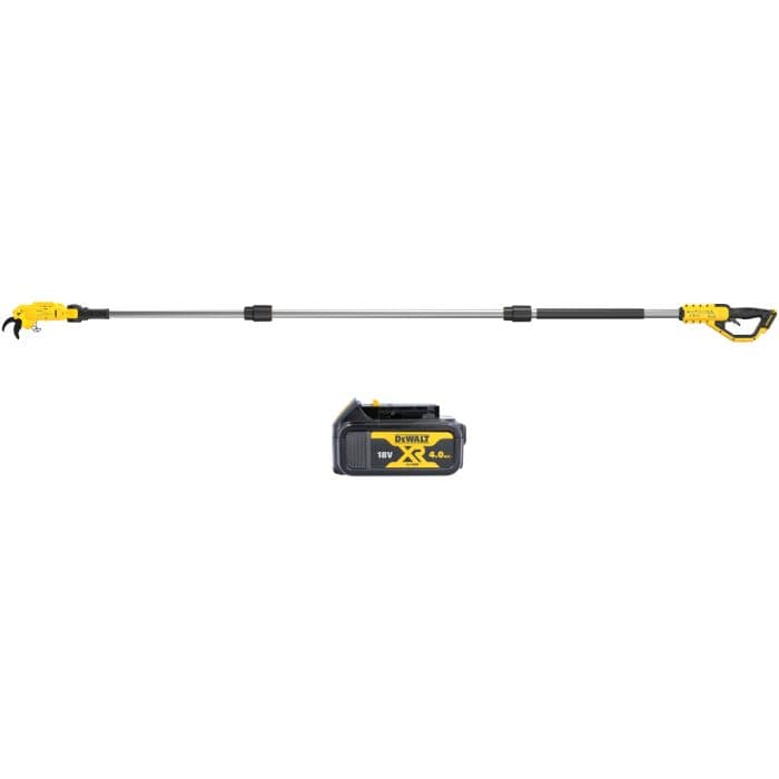 DeWalt DCMPP569N 18V XR Cordless Pole Pruner With 1 x 4.0Ah Battery