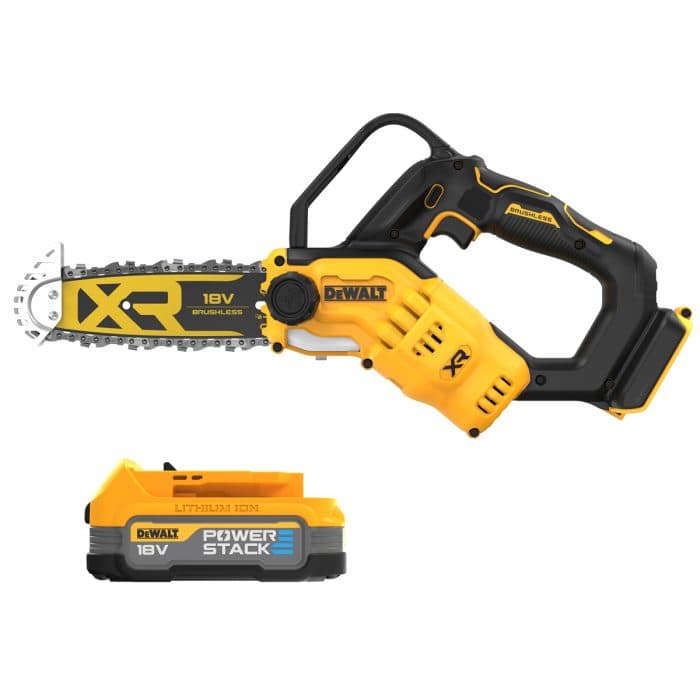DeWalt DCMPS520 18V Cordless Brushless 20cm Pruning Saw With 1 x 1.7Ah Powerstack Battery