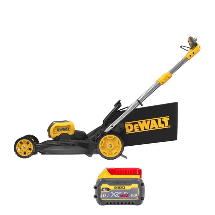 DeWalt DCMWSP550N 54V FlexVolt Cordless Brushless 53cm Lawn Mower With 1 x 6.0Ah Battery