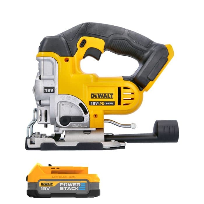 DeWalt DCS331 18V XR Li-Ion Cordless Jigsaw With 1 x 1.7Ah Powerstack Battery