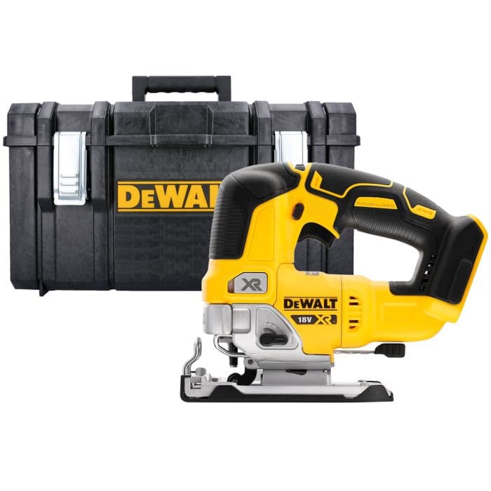 DeWalt DCS334N 18V XR Cordless Brushless Top Handle Jigsaw With 1.0 DS300 Case