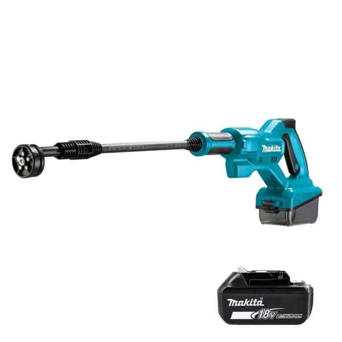 Makita Pressure Washer DHW180Z 18V LXT Cordless 24 Bar 250W With 1 x 5.0Ah Battery