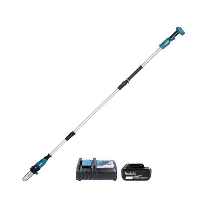 Makita DUA200Z 18V LXT 200mm 260W Cordless Brushless Pole Saw With 1 x 5.0Ah Battery & Charger