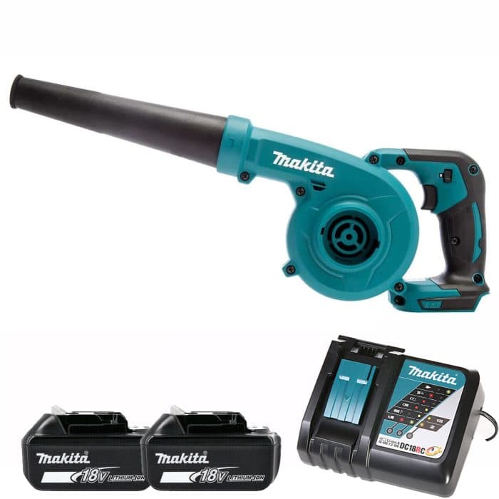 Makita DUB185Z 18V LXT Cordless Blower / Vacuum WIth 2 x 3Ah Batteries & Charger