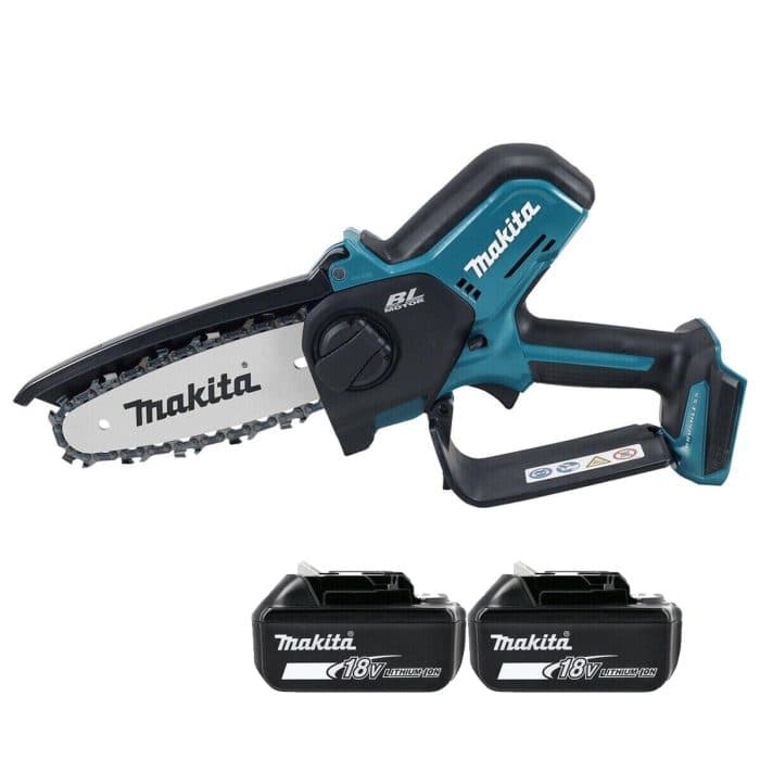 Makita DUC150Z 18V LXT Cordless Brushless 150mm/6" 320W Pruning Saw With 2 x 6.0Ah Batteries