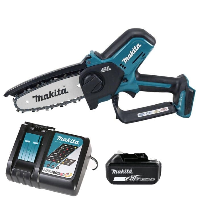 Makita DUC150Z 18V LXT Cordless Brushless 150mm/6" 320W Pruning Saw With 1 x 6.0Ah Battery & Charger