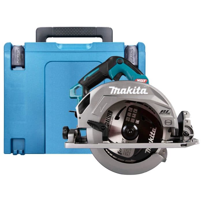 Makita HS004GZ02 40V Max XGT 190mm Cordless Brushless AWS Robust Circular Saw For Demanding Applications With Case