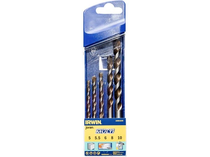 IRWIN IRW10501939 Cordless Multi-Purpose 5 Piece Drill Bit Set