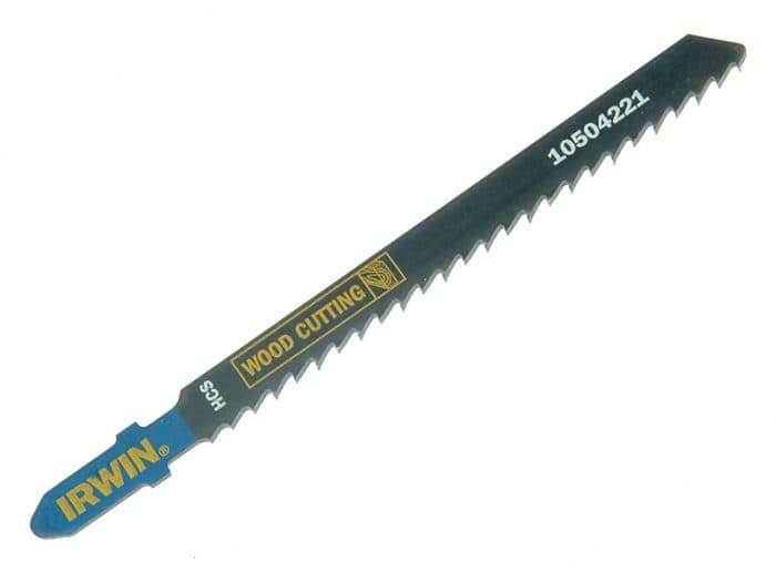 IRWIN IRW10504221 T111C Wood Jigsaw Blades Pack of 5