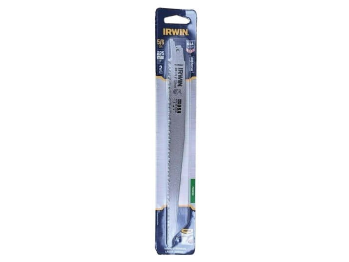 IRWIN IRWIW1016914 225mm Wood Pruning Sabre Saw Blade Pack of 2