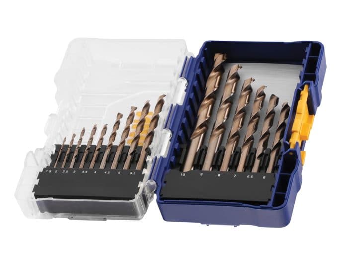 IRWIN IRWIW3036501 HSS Cobalt Drill Bit Set 15 Piece