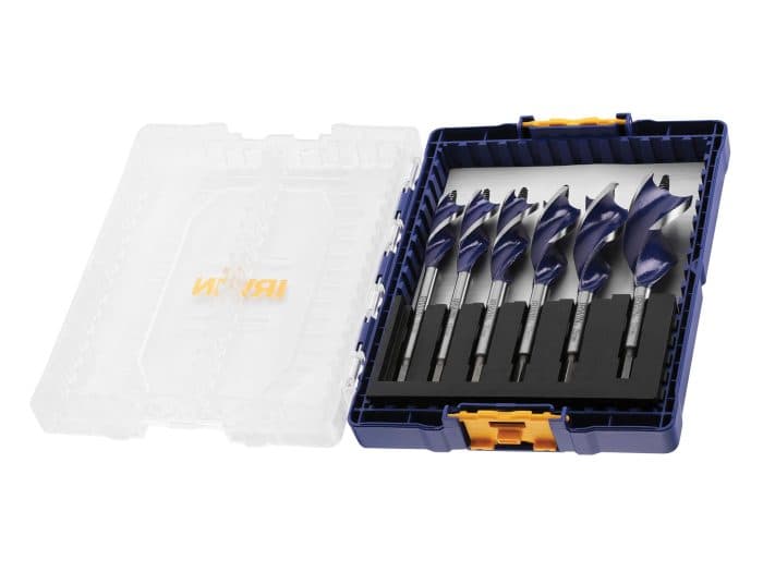 IRWIN IRWIW4042202 Blue Groove 6X Wood Bit Set 6 Piece