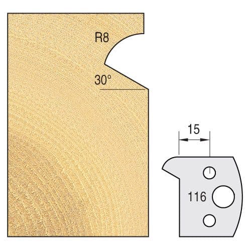TREND Knife 40mm x 4mm tool steel (pair)